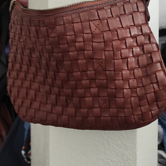 Ashwood Leather Woven Bag - Picture 2 of 7